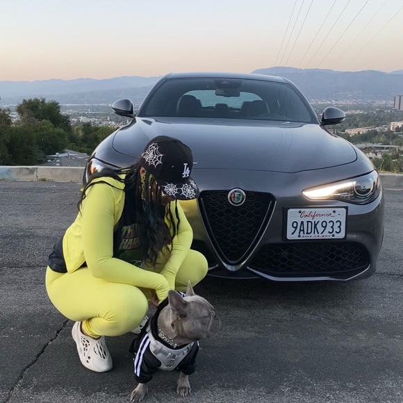 LA Dodgers Fitted Hat w/hand painted Spider Webs & added hardware rivets - Picture 5 of 15